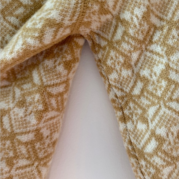 Fjallraven Snow Cardigan W in Dune Beige Yellow Size XS Wool Full Zip - Picture 12 of 16